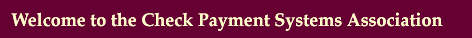 Check Payment Systems Association